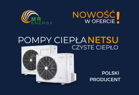 nowosc - pompy ciepła netsu